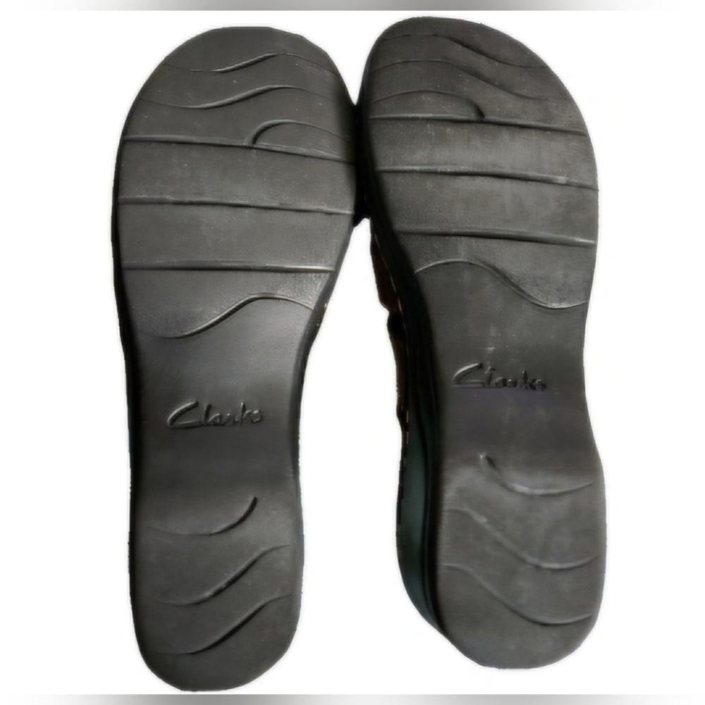 Clarks Leather Lightweight Sandals - Lexi Venice - Picture 2 of 5